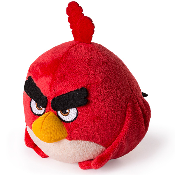 Игрушка из серии «Angry Birds» - плюшевая птичка, 13 см.  